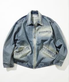FREAK'S STORE スタッズ 加工 デニムショートブルゾンのサムネイル
