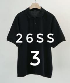 26ss comoli 鹿の子 半袖ポロシャツ コモリ 3 コモリ - メルカリ