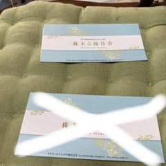VTHDホールディングス株主優待 株主ご優待券 1冊のサムネイル