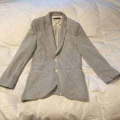 ZARA MAN ストライプ テーラードジャケット Mのサムネイル