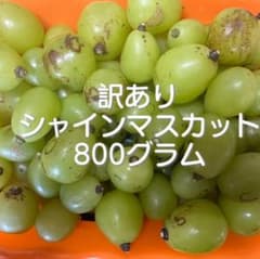 訳ありシャインマスカット粒（加工用）800グラムのサムネイル