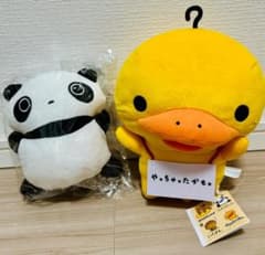 たれぱんだ かものはしかも ぬいぐるみ 2点セット　出品本日までのサムネイル