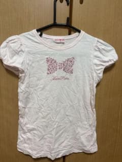 mezzo piano 半袖Tシャツ ピンク 140cmのサムネイル