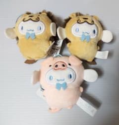 サンリオ　サンリオキャラクターズ　どうぶつ着ぐるみマスコット　ライオン編　コンプ サンリオキャラクターズ どうぶつ着ぐるみ マスコット ～ライオン編