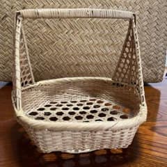 岩手県二戸郡一戸町　すず竹豆腐かご　竹細工 岩手県二戸郡一戸町 すず竹豆腐かご 竹細工 - メルカリ