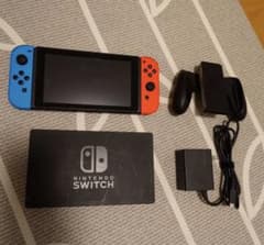 画面不良あり】Nintendo Switch 本体 青/赤 Joy-Con - メルカリ