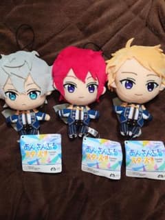 新品タグ付 あんスタ ぬいぐるみ 新衣装 Knights 3つセットのサムネイル
