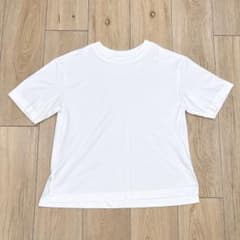 UNIQLO クルーネックTシャツ ホワイト Sのサムネイル
