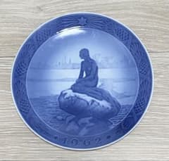 Royal Copenhagen 1962年 イヤープレート人魚姫 - メルカリ