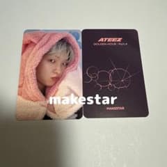 ATEEZ Makestar トレカ アチズ ヨントン 対面 当選 ミンギ ATEEZ ミンギ ヨントン トレカ - メルカリ
