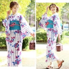 着用3分！！新品　浴衣セット(二部式)のサムネイル