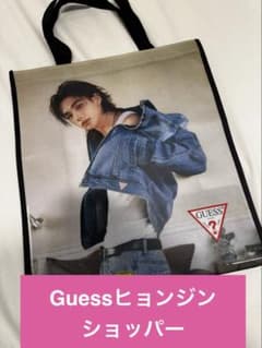 韓国限定品 スキズ ヒョンジン GUESS ショッパー - メルカリ