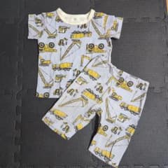 SKAPE はたらくくるま柄 パジャマ 90cmのサムネイル