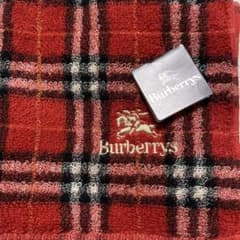 BURBERRY バーバリー 2️⃣タオルハンカチ ノバチェック ゴールド