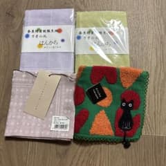 ハンカチ 4枚セット まとめ売りのサムネイル