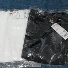 専用☆UNIQLOバックオープンワイドリブT 　M2枚セットのサムネイル