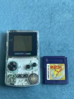動作確認済 Nintendo ゲームボーイカラー クリア おまけ付きのサムネイル
