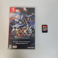 モンスターハンターダブルクロス & スプラトゥーン2 Switch ソフト
