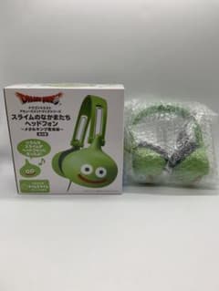 未使用】ドラゴンクエスト スライムのなかまたち ヘッドフォン ライム