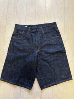 ZARA ザラ デニムショーツ ダークインディゴ USA32 試着のみのサムネイル