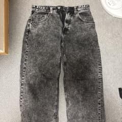 ZARA ケミカルウォッシュ デニムパンツ グレー　31sizeのサムネイル