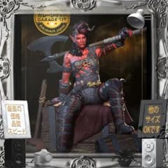 ガレージキット 1/8 バルダーズゲート3 カーラック フィギュア