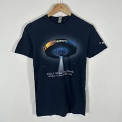 Numerify 半袖Tシャツ XS ネイビー 宇宙船 プリント メンズのサムネイル