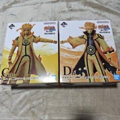 一番くじ NARUTO C賞 波風ミナト D賞 うずまきナルト フィギュアのサムネイル