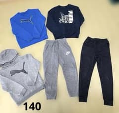 子供服 男の子 110120cm 130㎝まとめ売り　ナイキプーマ秋冬物 男の子 プーマ NIKE 140まとめ売り - メルカリ