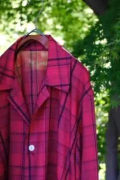 MAATEE&SONS / MUSOU COVERALL RED CHECK - メルカリ