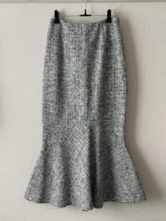 ZARA ツイードマーメイドスカートのサムネイル