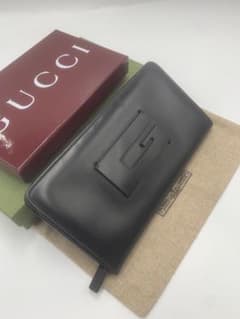 グッチ GUCCI 財布 長財布 シマレザー ラウンドファスナー P55 - メルカリ
