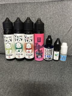 電子タバコ　VAPE用リキッド セット!!!ジョーインリキッドなど！最終値下げ！のサムネイル
