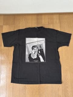 2PAC TUPAC SHAKUR フォトプリント Tシャツ ブラックのサムネイル