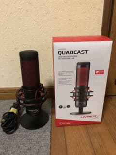【美品】HyperX QuadCast スタンドアロンマイクのサムネイル