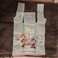 値下げ！　非売品　東京ディズニーリゾート meiji エコバッグ 2個セットのサムネイル