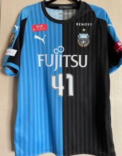 川崎フロンターレ　家長昭博　ユニフォーム　サイン有りのサムネイル