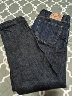 児島ジーンズ デニム パンツ インディゴ　18oz 34インチのサムネイル