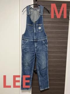 【Mサイズ】Lee WHIZIT ANKLE オーバーオール　デニムのサムネイル