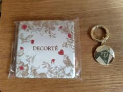 DECORTE 花柄コンパクトミラー キーホルダー付きのサムネイル