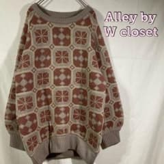Alley by Wcloset アリーバイダブルクローゼット ジャガードニットのサムネイル