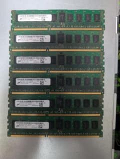 サーバー用メモリ 4GB 1Rx4 PC3L-12800R 6枚セット - メルカリ