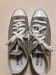 イエナMADISON BLUE コンバースオールスターローカットベージュ24.5 イエナMADISON BLUE コンバースオールスターローカットベージュ24.5