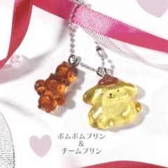サンリオ　なかよしドロップチャーム　ポムポムプリン　チームプリンのサムネイル
