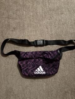adidas 迷彩柄 ショルダーバッグ　パープルのサムネイル
