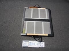 ①超硬美品 送料込 ケアスロープ 0.65M 65cm 定価5万 高圧洗浄済