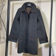 t*a様 Louis Vuitton トレンチコート 34サイズ ネイビー - メルカリ
