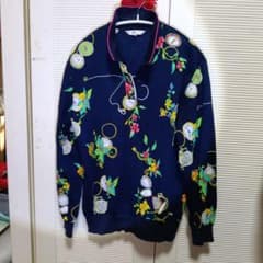 LEONARD 五分袖 カットソー ブルー系 サイズ42 美品 y89 LEONARD SPORT 長袖カットソー ネイビー - メルカリ