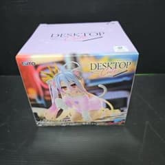 노게임·노라이프 Desktop Cute 화이트 고양이 귀 T셔츠 ver.