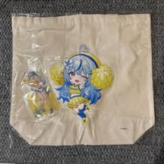 【新品未開封】ホロライブ 雪花ラミィ チョコザップ限定 トートバッグ＆アクスタのサムネイル